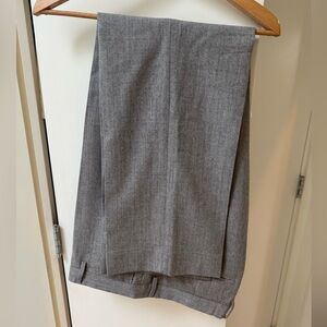 38x32 Banana Republic flannel flat front dress pants